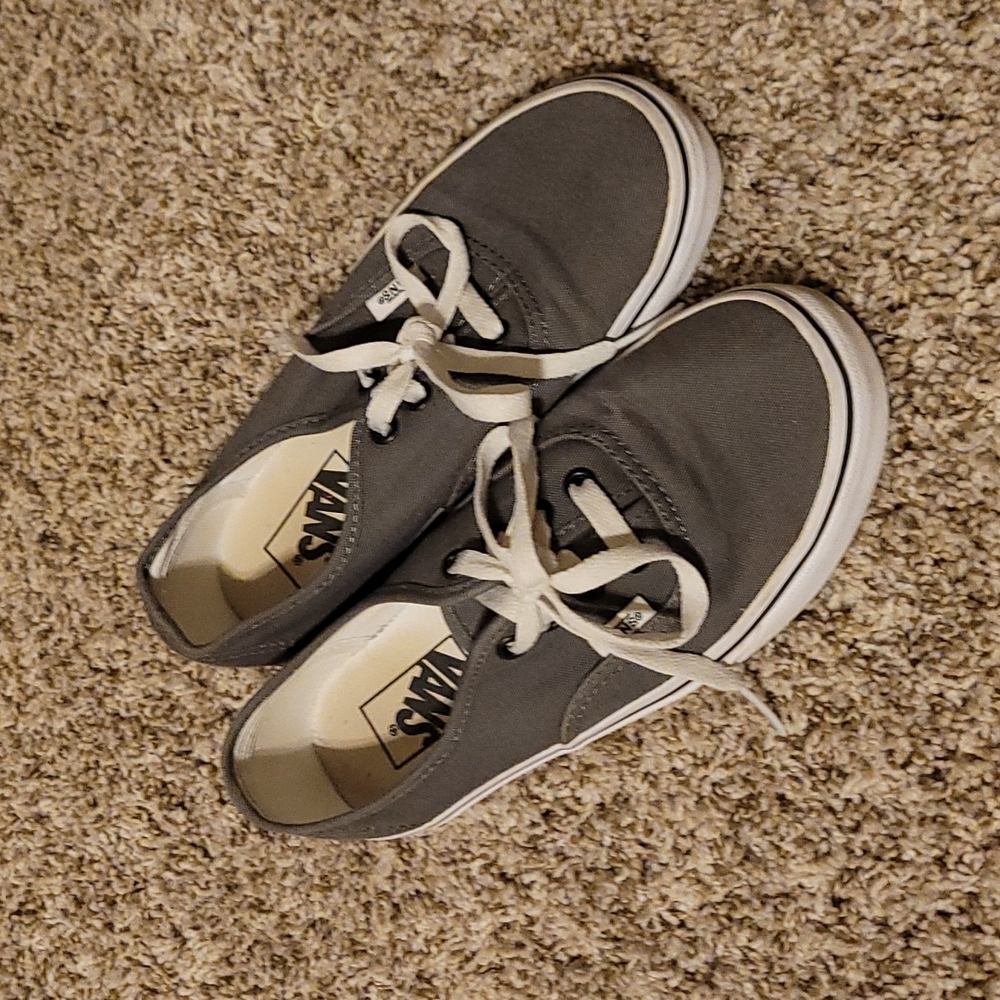 Womens size 6 Grey Vans